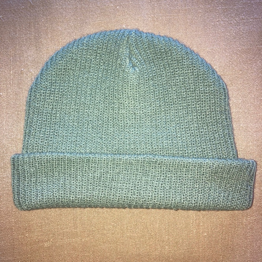 Neff Olive Green Knit Beanie